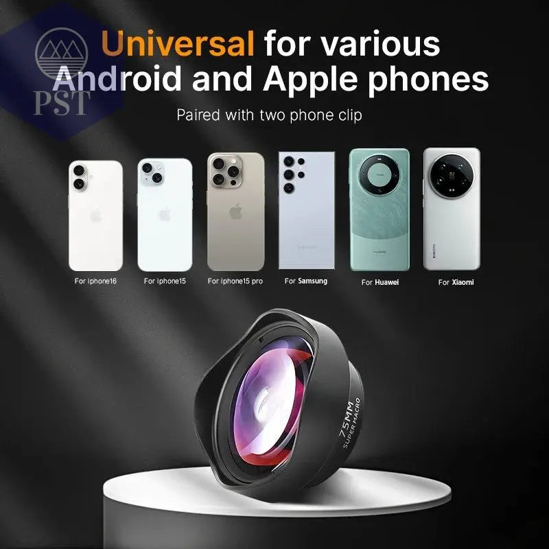 Ulanzi 17mm 10X Macro Lens Universal For iPhone 13 14 15 16 Mini Pro Max Samsung S20 S21 S22 S23 Ultra Huawei XiaoMi Phone Lens - PST PS Tradings PST PS Tradings