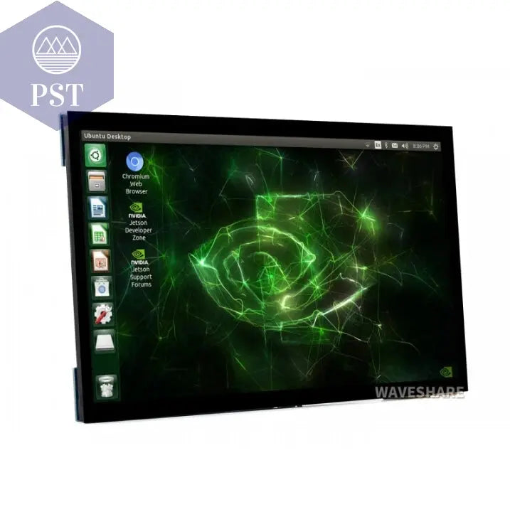 Waveshare 10,1 Zoll kapazitiver Touchscreen-LCD (E), 1024 x 600, HDMI, vollständig laminierter Bildschirm, unterstützt Raspberry Pi, Jetson Nano Electronics PST PS Tradings