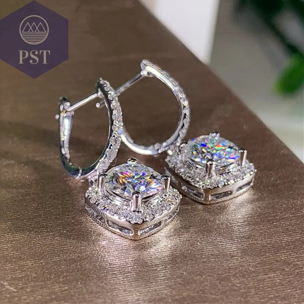 Women's Crystal Drop Earrings PST PS Tradings