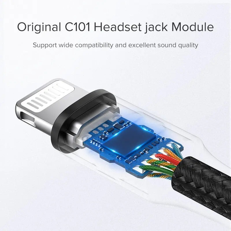 MFi Lightning to 3.5 mm Jack AUX Cable for iPhone PST PS Tradings