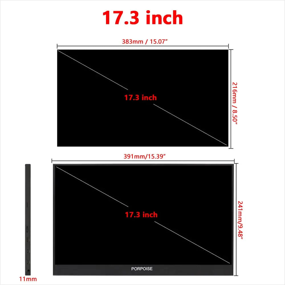 13.3-17.3 Inch Portable Screen China-17.3-inch PST PS Tradings