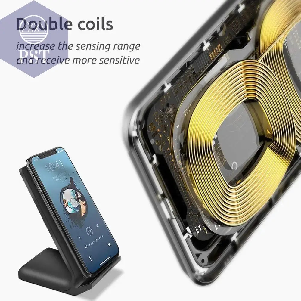 kabelloses Ladegerät Schnelllader Schnellladegerät fast charging max. 30W kabellose 2-in-1 Ladestation um 2 Geräte gleichzeitig zu laden jeweils max. 15W Cellphones & Telecommunications - Cellphones PST PS Tradings