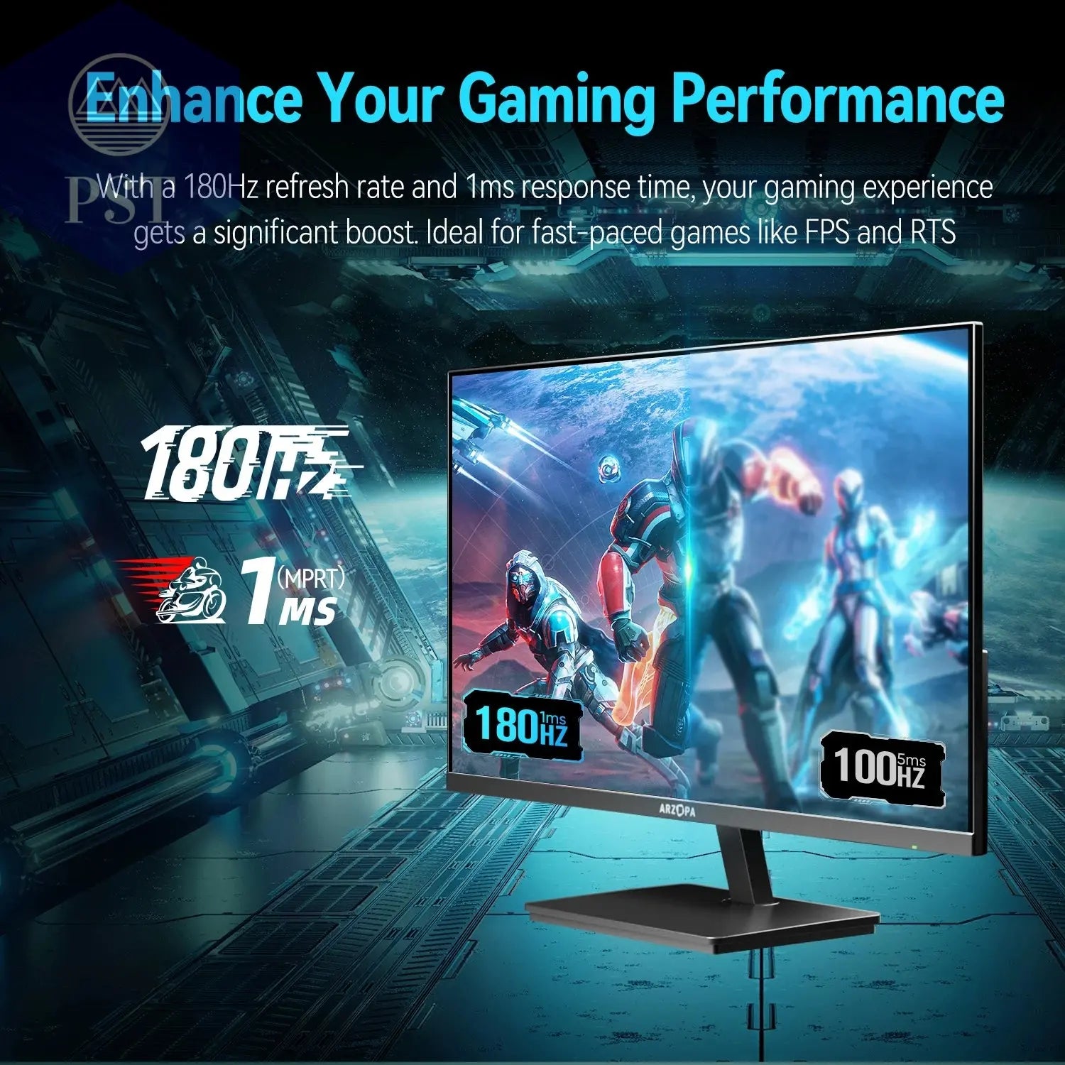 27 Zoll 180 Hz 2K Fastips QHD Pc-Monitor 1 Ms Freesync Gaming Monitor, M1RC PST PS Tradings  PST PS Tradings  PST PS Tradings