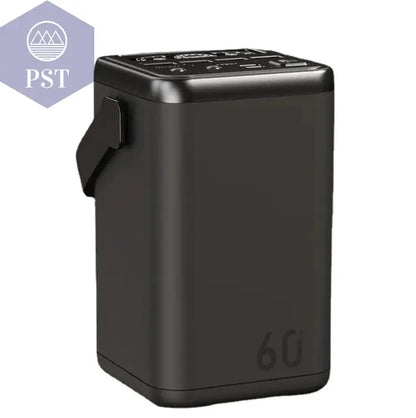 60000mAh Powerbank mit 65W Schnellladung PST PS Tradings  PST PS Tradings PD65W-Black-CHINA PST PS Tradings