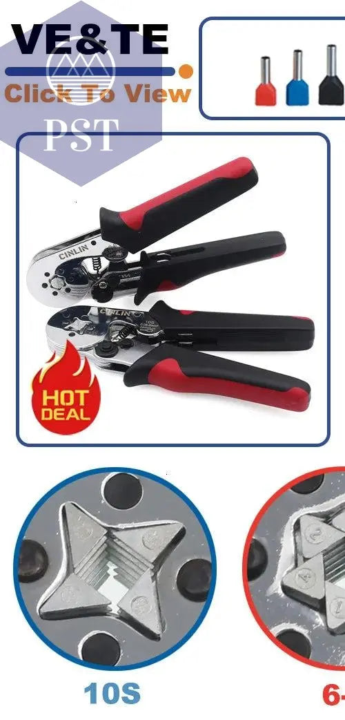 6mm  Crimp Dies Parts Jaws for 7.5Inch Crimp Pliersspacing  Terminals Crimper 02C 58B 2546B 2549 06WF 16WF       PST PS Tradings