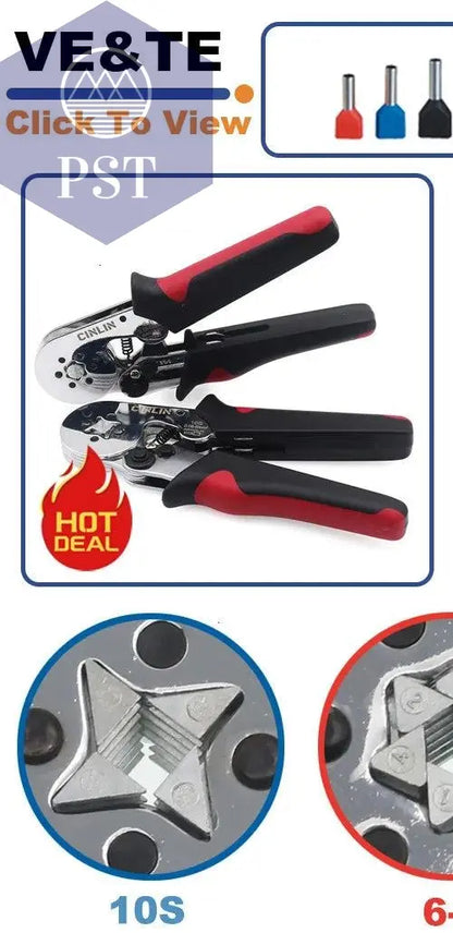 6mm  Crimp Dies Parts Jaws for 7.5Inch Crimp Pliersspacing  Terminals Crimper 02C 58B 2546B 2549 06WF 16WF       PST PS Tradings