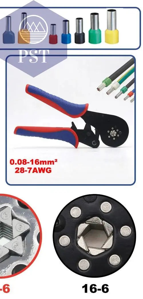 6mm  Crimp Dies Parts Jaws for 7.5Inch Crimp Pliersspacing  Terminals Crimper 02C 58B 2546B 2549 06WF 16WF       PST PS Tradings