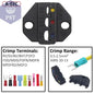 6mm  Crimp Dies Parts Jaws for 7.5Inch Crimp Pliersspacing  Terminals Crimper 02C 58B 2546B 2549 06WF 16WF       PST PS Tradings