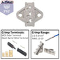 6mm  Crimp Dies Parts Jaws for 7.5Inch Crimp Pliersspacing  Terminals Crimper 02C 58B 2546B 2549 06WF 16WF       PST PS Tradings