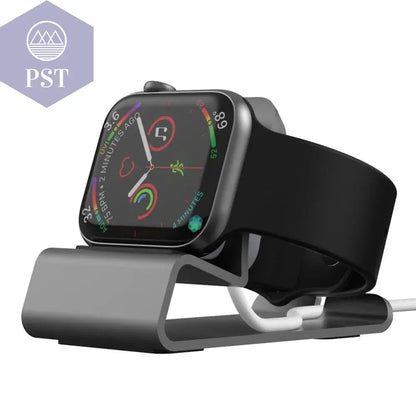 Alu-Ladehalterung Smart-Watch / Ständer mit Ladefunktion / Lade-Dock / Ladestation/ Docking-Station - Smart_Watch Charging Holder Mod.1-10+Ultra_1+2 - PST PS Tradings Cellphones & Telecommunications - Cellphones PST PS Tradings