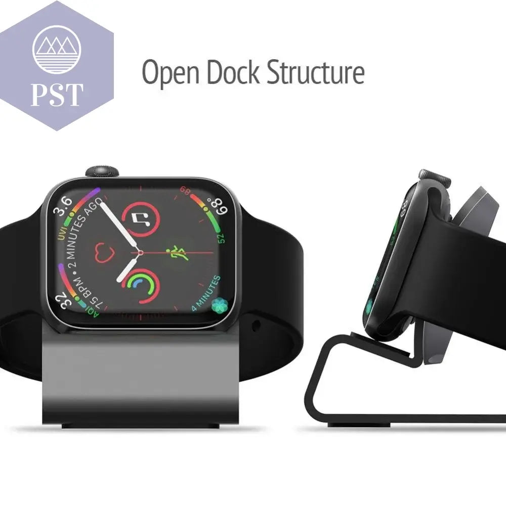 Alu-Ladehalterung Smart-Watch / Ständer mit Ladefunktion / Lade-Dock / Ladestation/ Docking-Station - Smart_Watch Charging Holder Mod.1-10+Ultra_1+2 - PST PS Tradings Cellphones & Telecommunications - Cellphones PST PS Tradings
