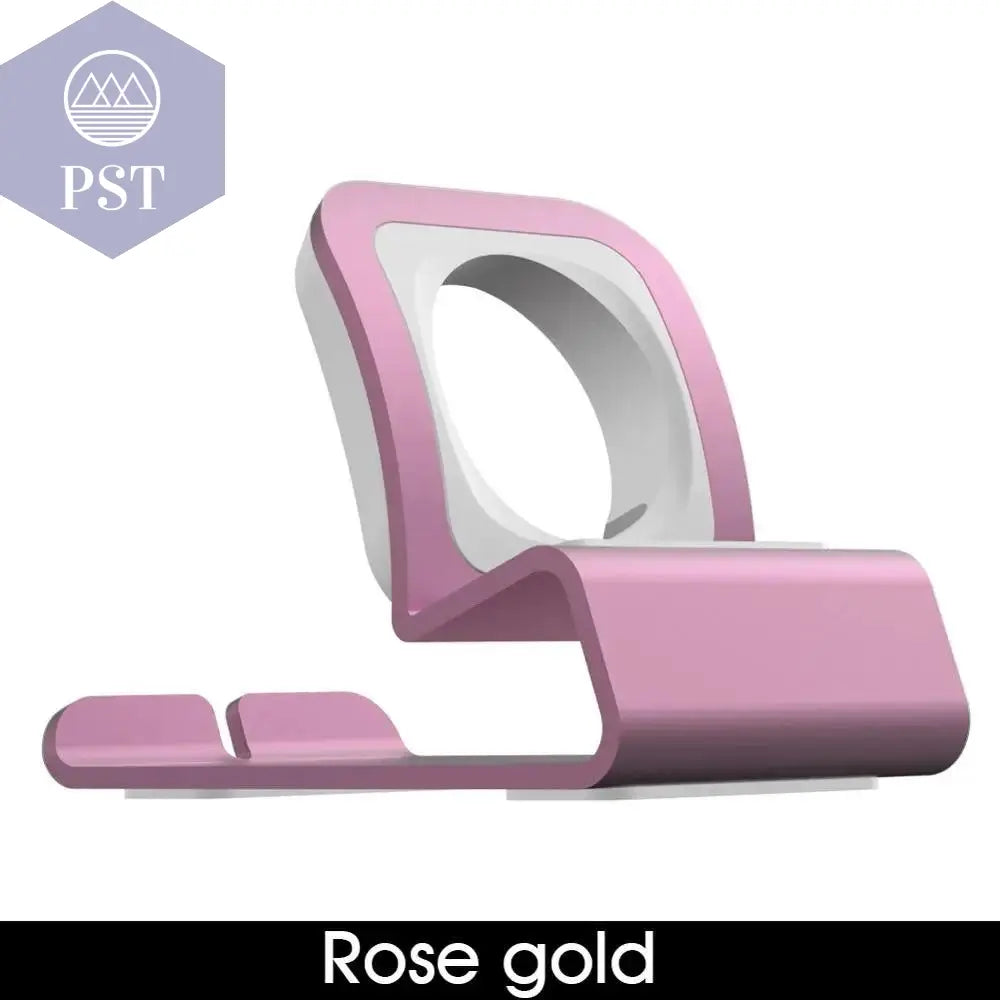 Alu-Ladehalterung Smart-Watch / Ständer mit Ladefunktion / Lade-Dock / Ladestation/ Docking-Station - Smart_Watch Charging Holder Mod.1-10+Ultra_1+2 - PST PS Tradings Cellphones & Telecommunications - Cellphones PST PS Tradings