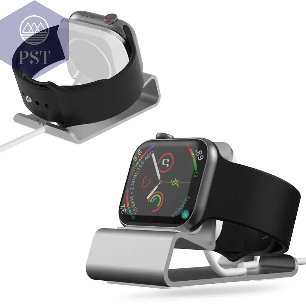 Alu-Ladehalterung Smart-Watch / Ständer mit Ladefunktion / Lade-Dock / Ladestation/ Docking-Station - Smart_Watch Charging Holder Mod.1-10+Ultra_1+2 - PST PS Tradings Cellphones & Telecommunications - Cellphones PST PS Tradings