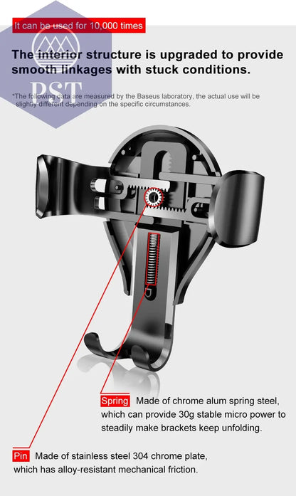 Baseus Gravity Autotelefonhalter für iPhone 16, Samsung, Saugnapf, Autohalterung für Telefone im Auto, Handyhalter, Ständer, 38,ajuan  Cellphones & Telecommunications - Cellphones     PST PS Tradings