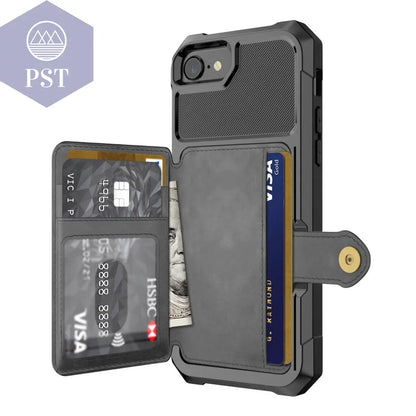 Hard Protective Wallet Case for iPhone       PST PS Tradings
