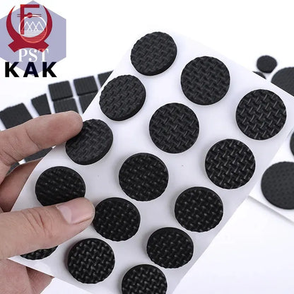KAK 1-24PCS Self Adhesive Möbel Bein Füße Teppich Filz Pads Anti Slip Matte Stoßstange Dämpfer Für Stuhl tabelle Protector Hardware  Möbel     PST PS Tradings