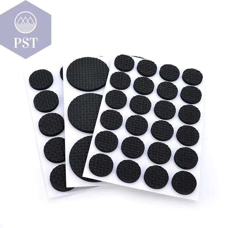 KAK 1-24PCS Self Adhesive Möbel Bein Füße Teppich Filz Pads Anti Slip Matte Stoßstange Dämpfer Für Stuhl tabelle Protector Hardware  Möbel     PST PS Tradings