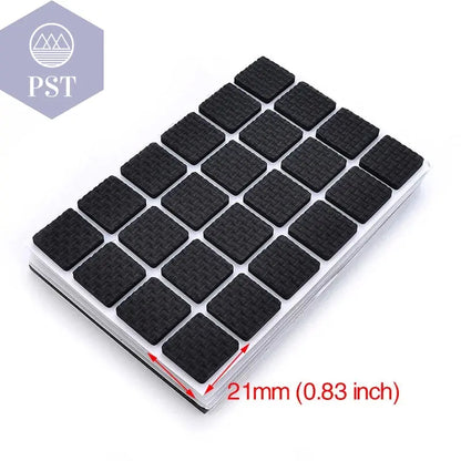 KAK 1-24PCS Self Adhesive Möbel Bein Füße Teppich Filz Pads Anti Slip Matte Stoßstange Dämpfer Für Stuhl tabelle Protector Hardware  Möbel     PST PS Tradings