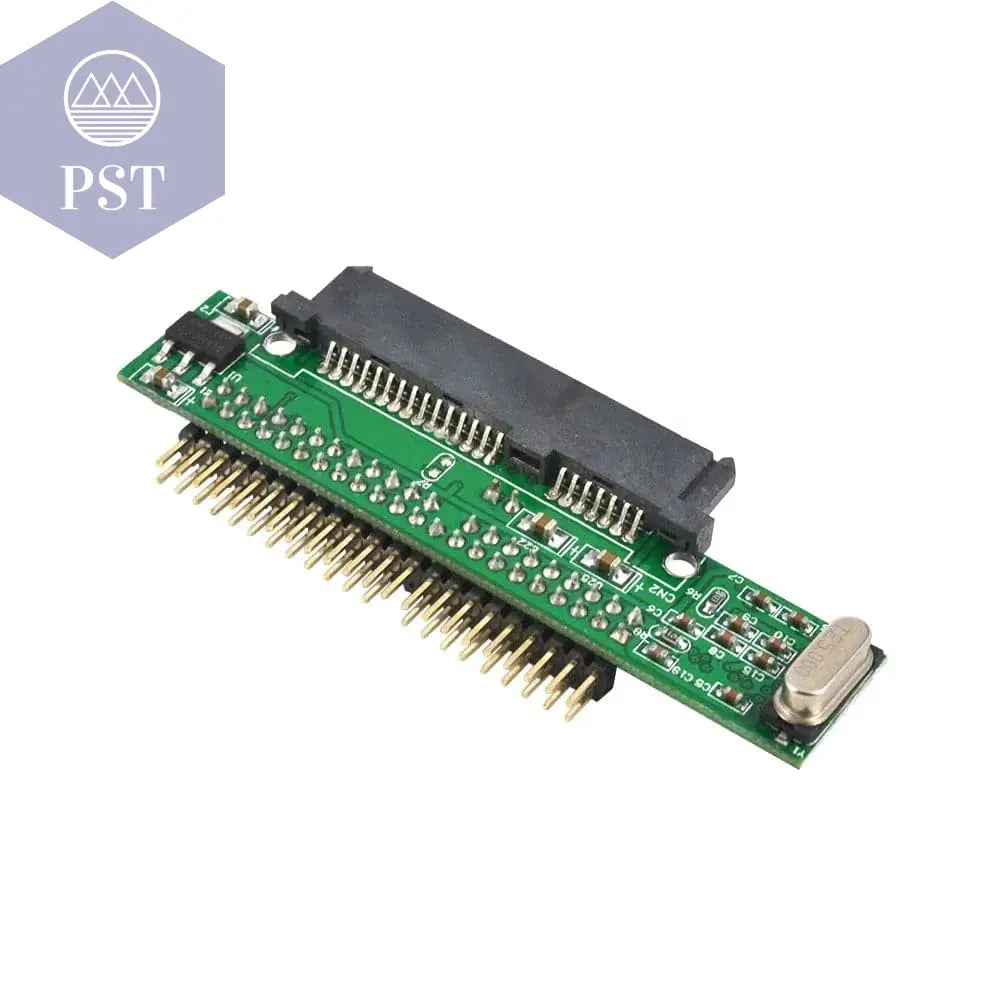 Kebidu Sata to IDE 2.5 Sata Female to 2.5 inch IDE Male 44 pin port 1.5Gbs Support  ATA 133 100 HDD CD DVD Adapter       PST PS Tradings
