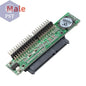 Kebidu Sata to IDE 2.5 Sata Female to 2.5 inch IDE Male 44 pin port 1.5Gbs Support  ATA 133 100 HDD CD DVD Adapter       PST PS Tradings