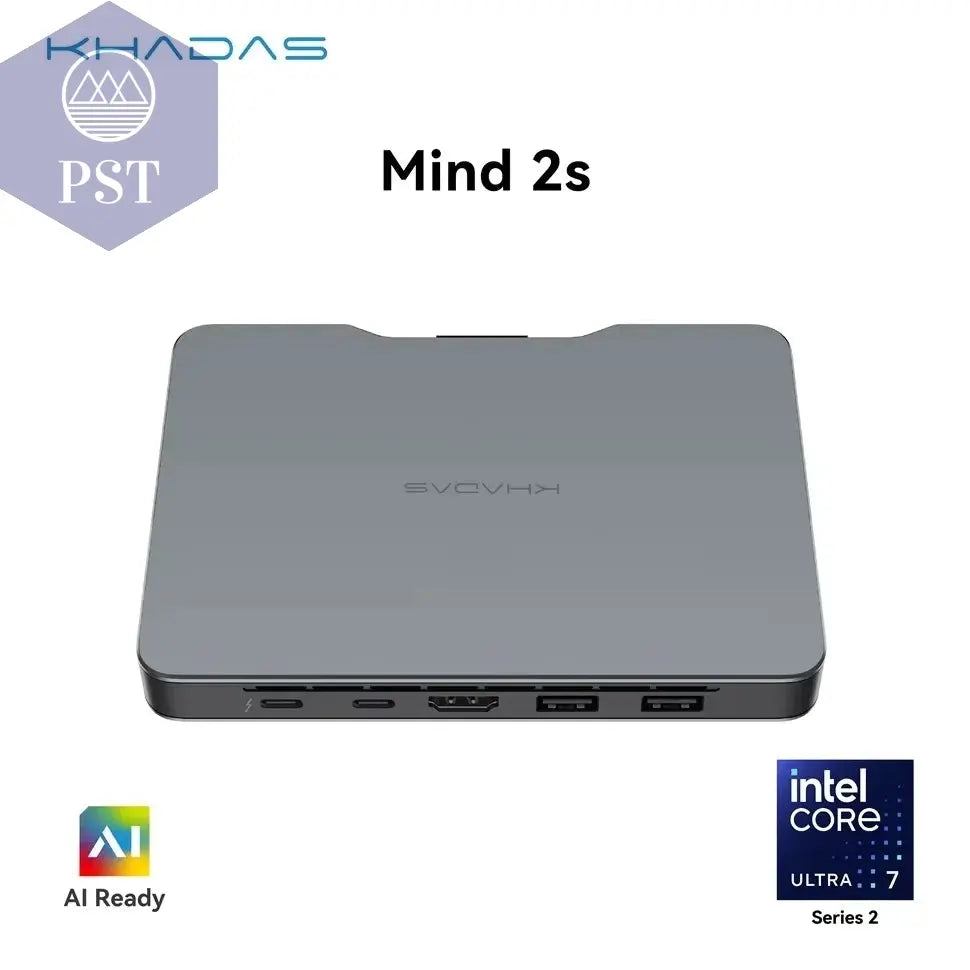 Khadas Mind 2s Mini PC: Intel Core Ultra 7, 64GB PST PS Tradings Computers PST PS Tradings  PST PS Tradings Khadas Mind 2s Mini PC: Intel Core Ultra 7, 64GB Computers