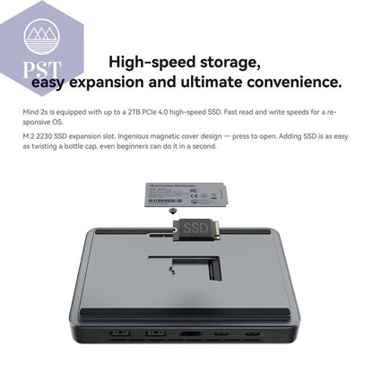 Khadas Mind 2s Mini PC: Intel Core Ultra 7, 64GB PST PS Tradings Computers PST PS Tradings  PST PS Tradings Khadas Mind 2s Mini PC: Intel Core Ultra 7, 64GB Computers