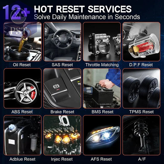 LAUNCH X431 CRP129E / CRP129E V2.0 Car OBD2 Diagnostic Tools ENG ABS SRS AT Oil SAS EPB TPMS DPF Reset Auto Scanner Free Update - PST PS Tradings