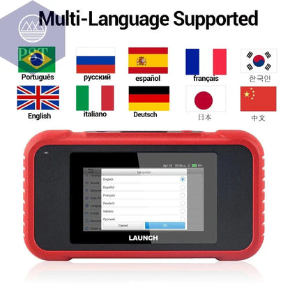 LAUNCH X431 CRP129E / CRP129E V2.0 Car OBD2 Diagnostic Tools ENG ABS SRS AT Oil SAS EPB TPMS DPF Reset Auto Scanner Free Update - PST PS Tradings