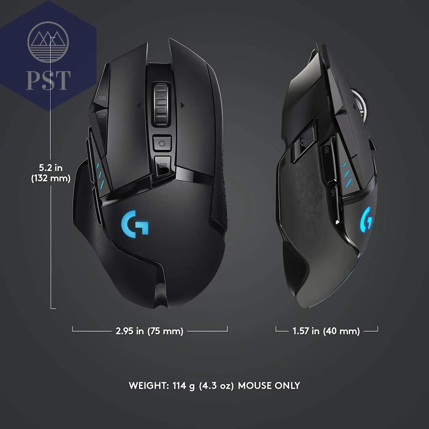 Logitech G502 HERO Gaming Maus 25600 DPI RGB PST PS Tradings   Logitech G502 HERO Gaming Maus 25600 DPI RGB