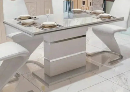 Luxuriöser Design Esstisch Marmor Gold PST PS Tradings Esstisch Esstisch