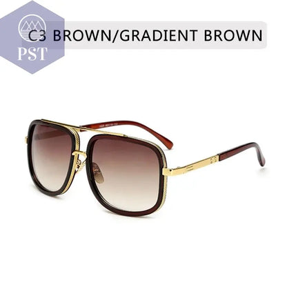 Men's Alloy Retro Sunglasses      3 PST PS Tradings