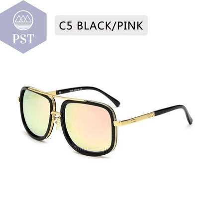 Men's Alloy Retro Sunglasses      5 PST PS Tradings