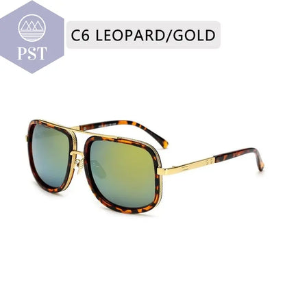 Men's Alloy Retro Sunglasses      6 PST PS Tradings