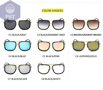 Men's Alloy Retro Sunglasses       PST PS Tradings