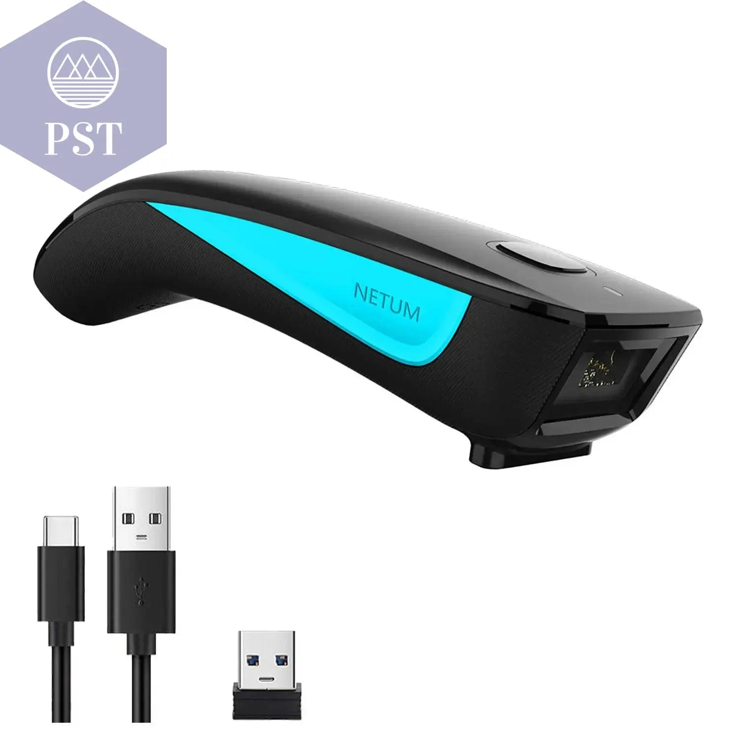 NETUM C750 Bluetooth QR 2D Barcode Scanner AND C830 Wireless Laser 1D usb Bar Code Reader for IOS Android Windows Mobile Payment - Property & Safety Tradings