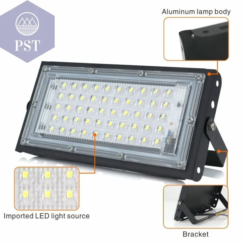 Outdoor Waterproof Bright Spotlight       PST PS Tradings