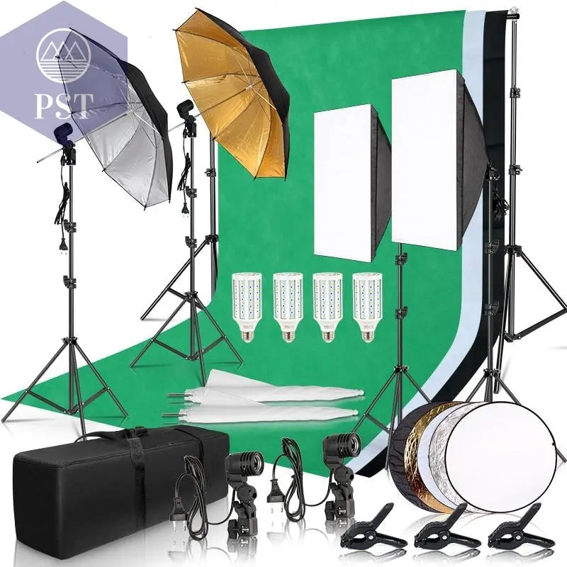 Photography Studio Lighting Kit       PST PS Tradings