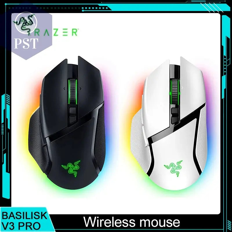 Razer Basilisk V3 Pro Wireless RGB Gaming Mouse Fast Optical Switches Gen-3  11 Programmable Buttons 30K Optical Sensor PST PS Tradings Gaming Mouse PST PS Tradings  PST PS Tradings Razer Basilisk V3 Pro Wireless RGB Gaming Mouse Fast Optical Switches Gen-3  11 Programmable Buttons 30K Optical Sensor Gaming Mouse