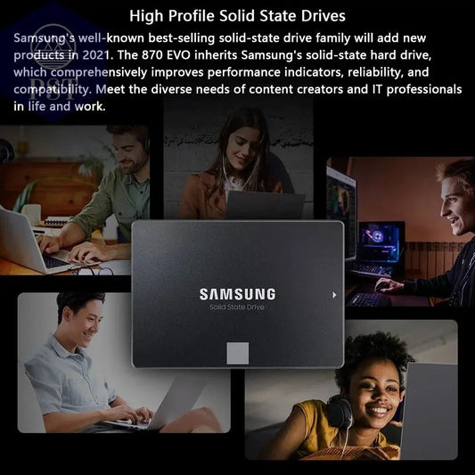 SAMSUNG SSD 870 EVO 1TB 256GB-2TB Schneller speichern Samsung SSD Festplatten Speicher für PC PST PS Tradings SSD PST PS Tradings  PST PS Tradings SAMSUNG SSD 870 EVO 1TB 256GB-2TB Schneller speichern Samsung SSD Festplatten Speicher für PC SSD