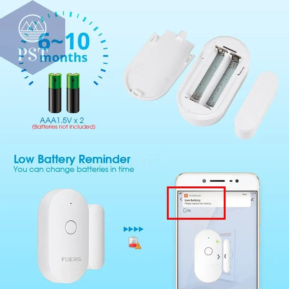 Smart WiFi Door Sensor       PST PS Tradings