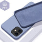 Solid Color Soft Silicone Case for iPhone      iPhone-SE-2020-Lavender-Grey PST PS Tradings