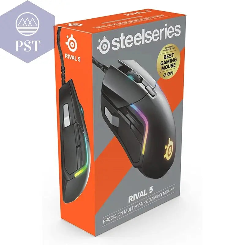 SteelSeries Rival 5 Gaming Maus mit RGB-LEDs PST PS Tradings   SteelSeries Rival 5 Gaming Maus mit RGB-LEDs