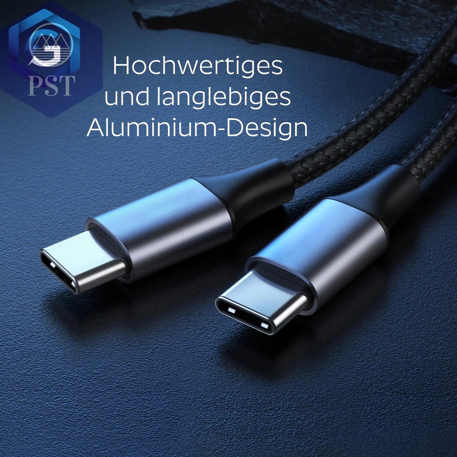 USB-C Ladekabel 1M 2M 3M Kabel 60W Schnellladekal USB C zu USB C PST PS Tradings  PST PS Tradings  PST PS Tradings