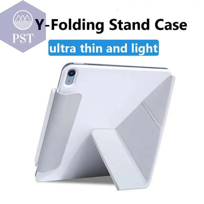 Y Fold Magnetic Case for Ipad Pro 11 2022 2020 2018 Air 5 Air 4 10th 10.9 Pro 12.9 2021 for Ipad Mini 6 Ultra Thin Cases Cover - PST PS Tradings