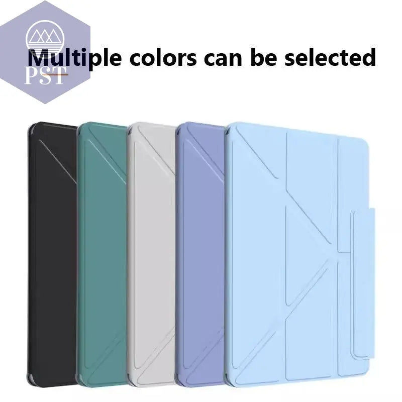 Y Fold Magnetic Case for Ipad Pro 11 2022 2020 2018 Air 5 Air 4 10th 10.9 Pro 12.9 2021 for Ipad Mini 6 Ultra Thin Cases Cover - PST PS Tradings