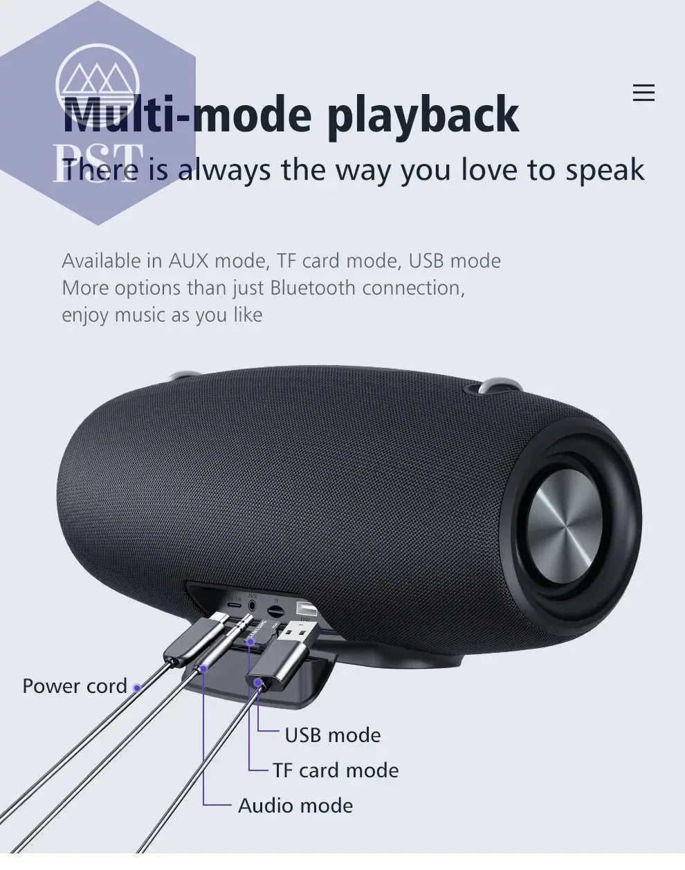 ZEALOT S67 60W Lautsprecher PST PS Tradings Bluetooth Bluetooth